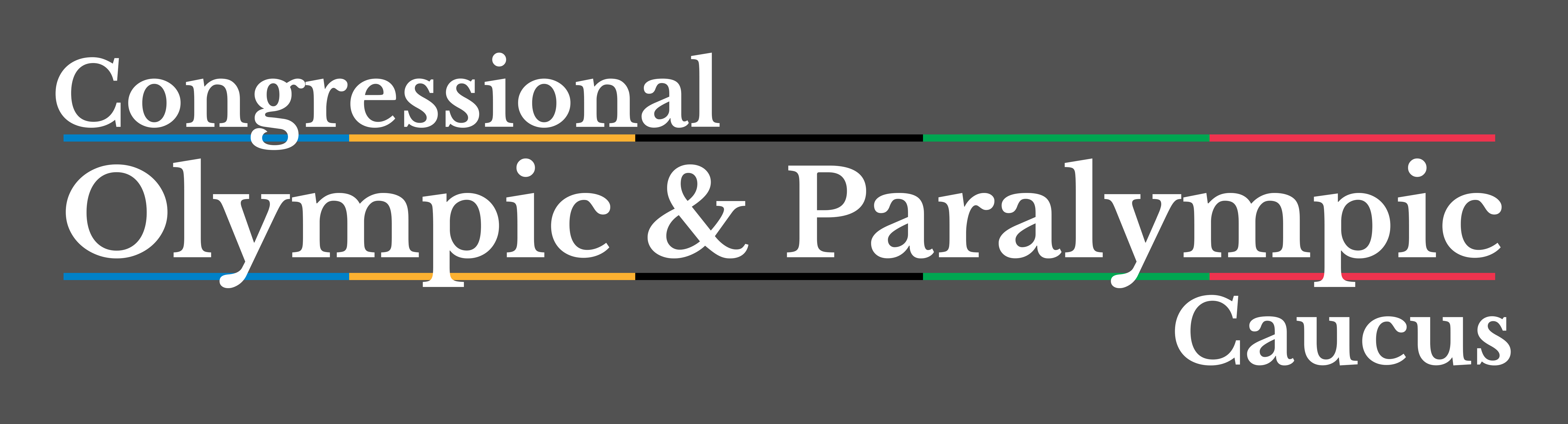 Olympic and Paralympic Caucus logo